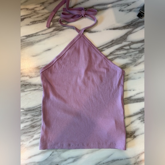 Madewell Supima Rib Halter Tank Top - Picture 8 of 10